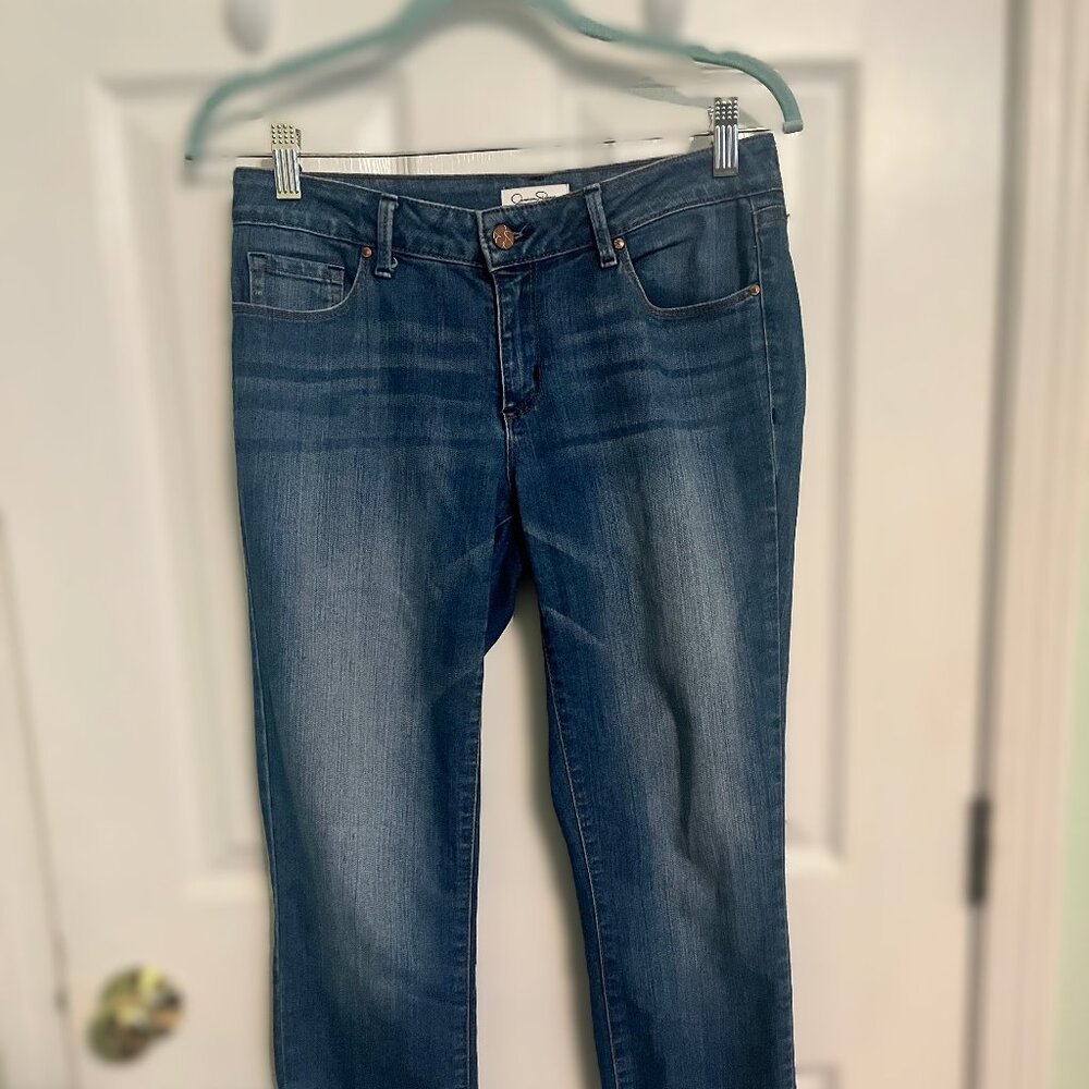 Jessica Simpson Rolled Crop Skinny Jean Size 4/27